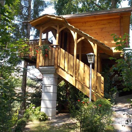 Baumhaus Wolfshoehle Fischach Екстер'єр фото