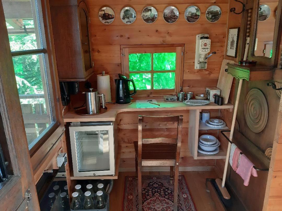 Baumhaus Wolfshoehle Fischach Екстер'єр фото
