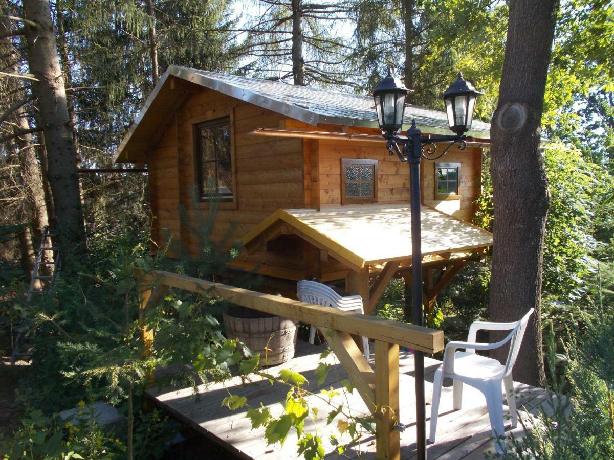 Baumhaus Wolfshoehle Fischach Екстер'єр фото